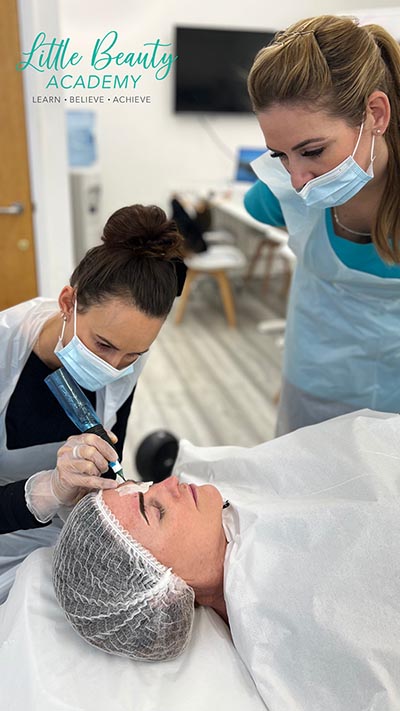 level 4 aesthetics course at Little beauty Academy