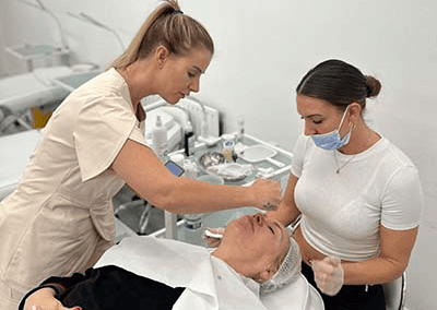 Skin imperfection removal training at Little beauty Academy
